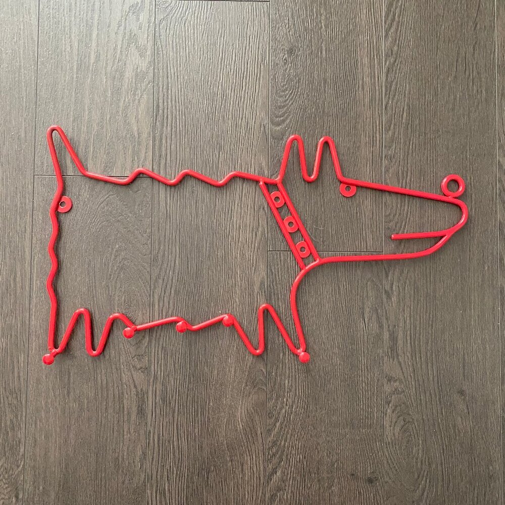 RARE Ikea vintage string wardrobe dogs pop Ehlén Johansson *